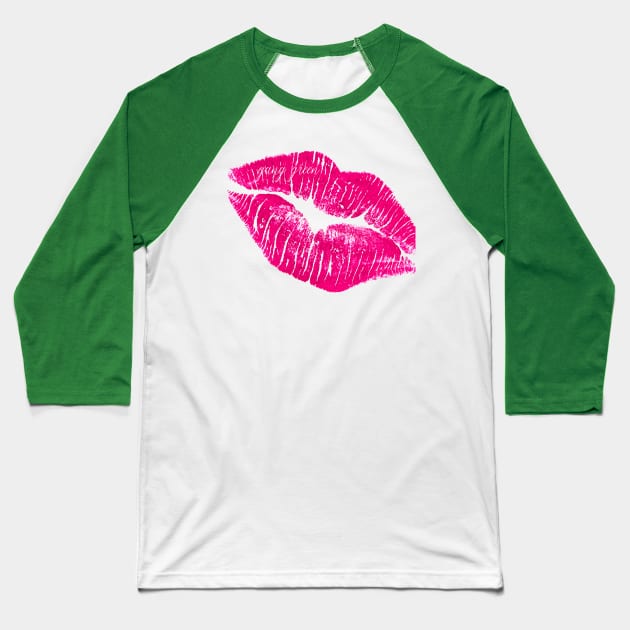GANG GREEN KISS TEE Baseball T-Shirt by Riskystyles